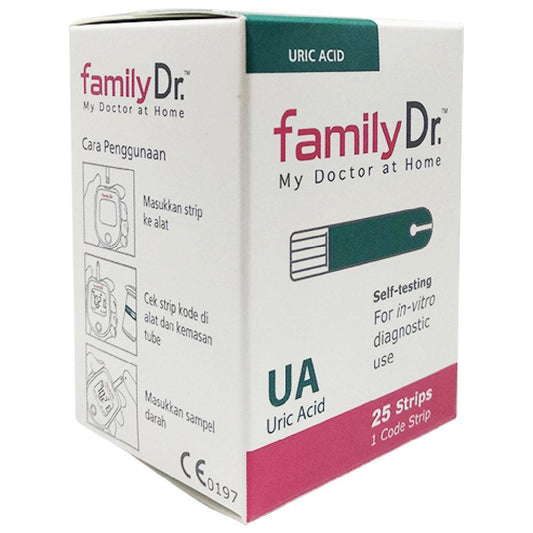 FamilyDr Uric Acid Strip /25