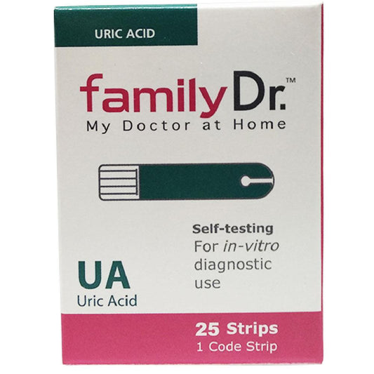 FamilyDr Uric Acid Strip /25