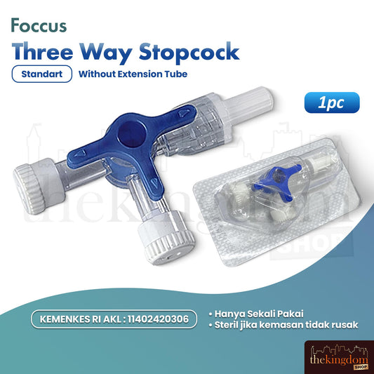 Foccus Three Way Stopcock /1