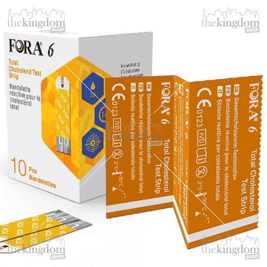 Fora 6 Total Cholesterol Test Strip /10