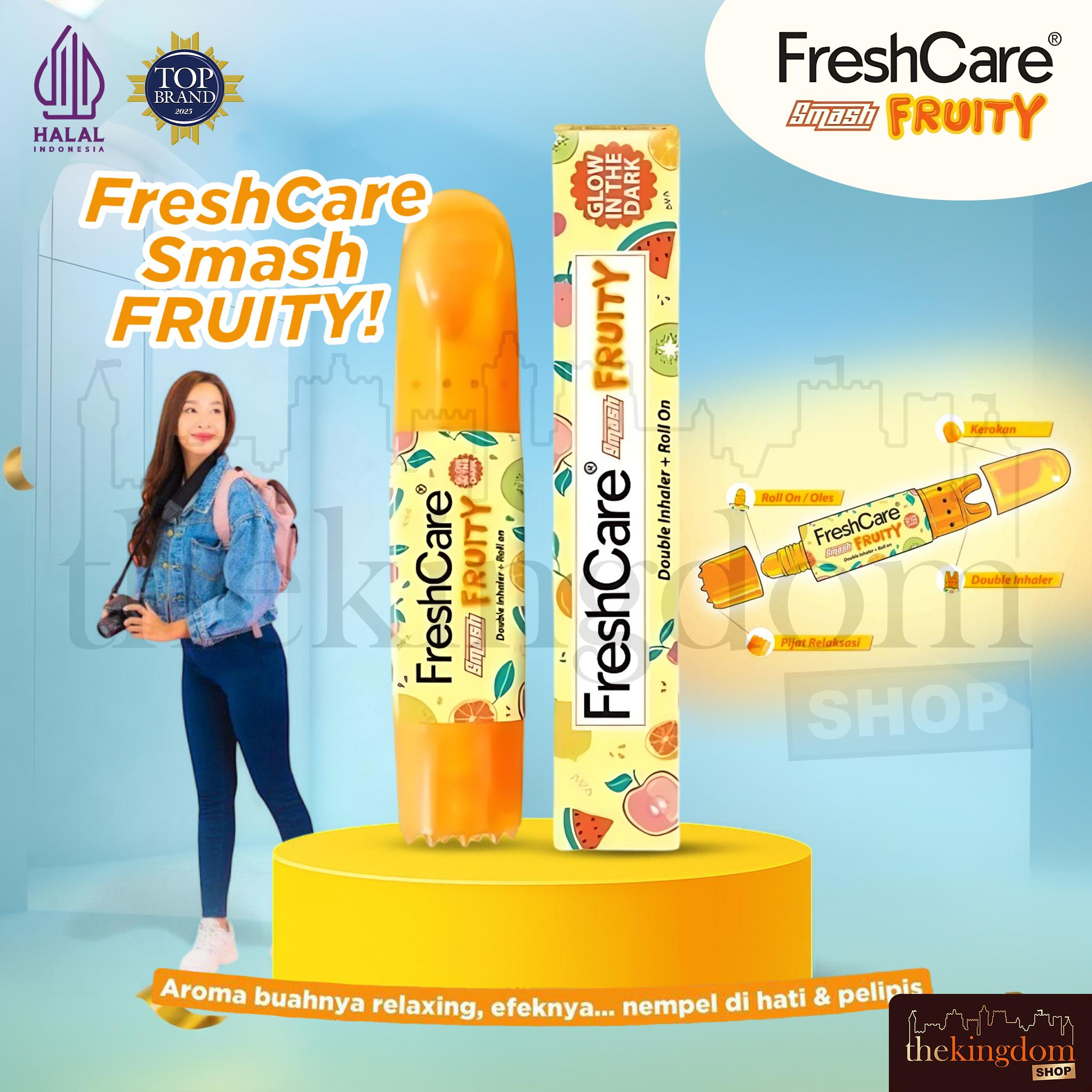 Jual FreshCare Smash Fruity Double Inhaler + Roll On di Toko The ...