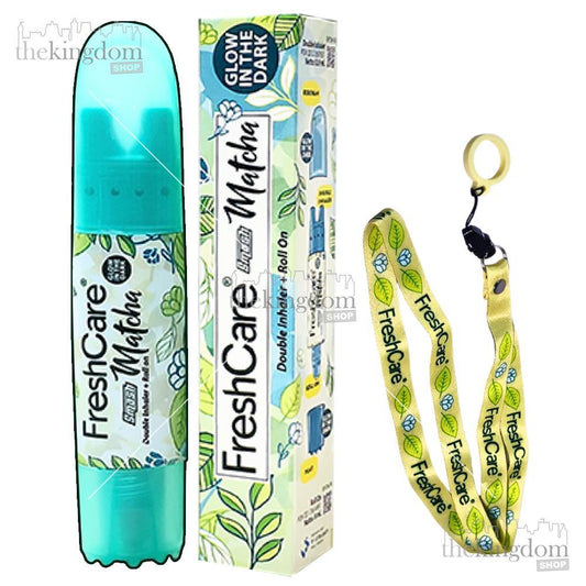 FreshCare Smash Matcha Double Inhaler + Roll On /2 + Lanyard