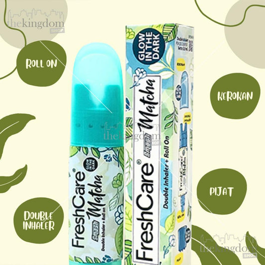 FreshCare Smash Matcha Double Inhaler + Roll On