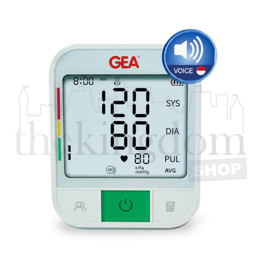 GEA BP-M301 Electronic Blood Pressure Monitor Tensimeter with Voice
