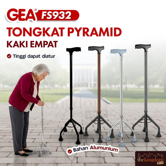 GEA FS932 Pyramid Cane Four Legs