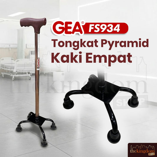 GEA FS934 Tongkat Pyramid Kaki Empat Bright Bronze