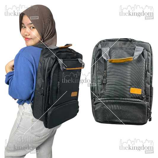 Gfay G30 Tas Ransel Laptop 3in1 Oxford Casual Backpack Black