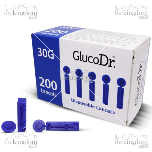 GlucoDr Sterile Disposable Lancet 30G /200