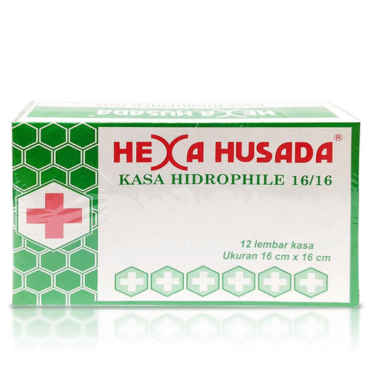 Hexa Husada Hydrophilic Gauze 16x16cm /12