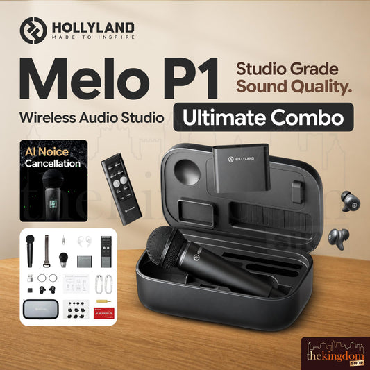 Hollyland Melo P1 Ultimate Combo Wireless Audio Studio