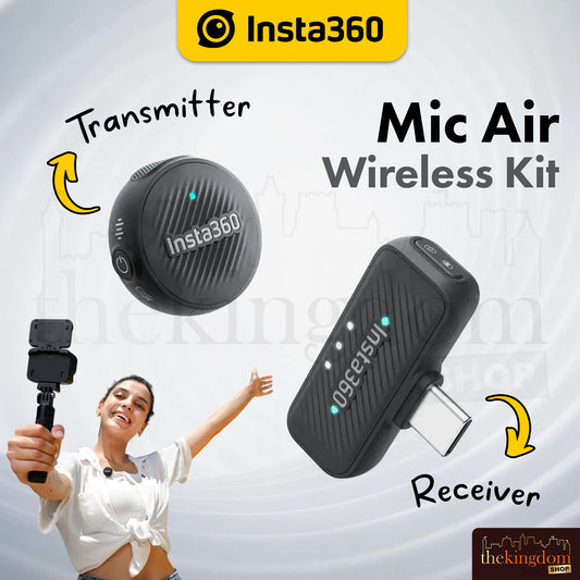 Insta360 Microphone Air Wireless Kit Transmitter + Receiver