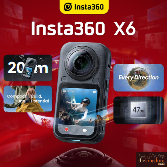 Insta360 X6 Action Camera Standard Bundle