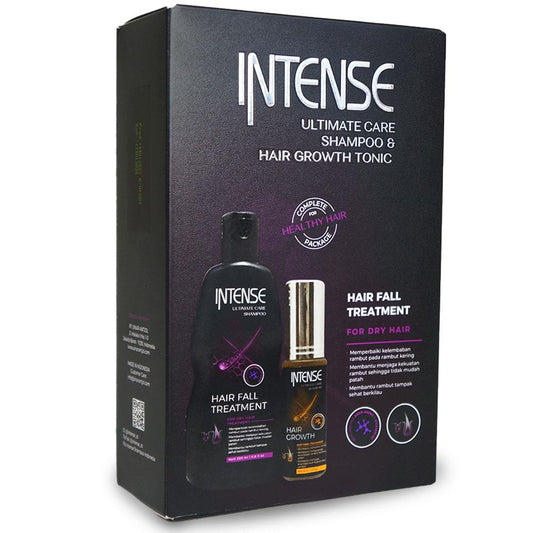 Intense Ultimate Care Twin Pack for Dry Hair (Shampoo 200ml + Hair Tonic 35ml)