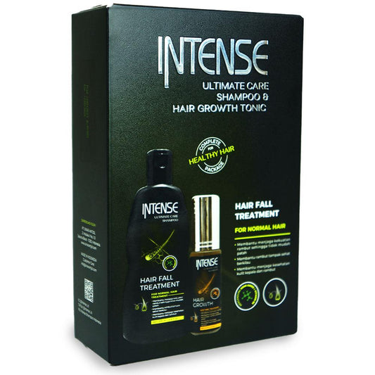 Intense Ultimate Care Twin Pack for Normal Hair (Shampoo 200ml + Hair Tonic 35ml)