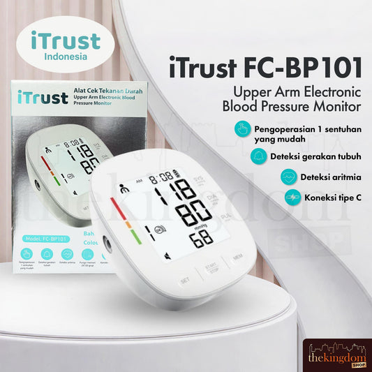 iTrust FC-BP101 Upper Arm Electronic Blood Pressure Monitor