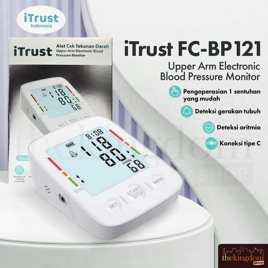 iTrust FC-BP121 Upper Arm Electronic Blood Pressure Monitor