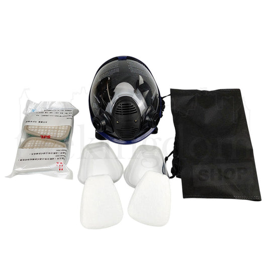 Masker N95 6800 Respirator Gas Mask Full Face Cotton Filter