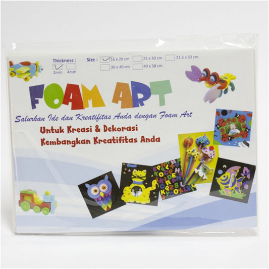 Master Foam Art Warna 2mm 15x20cm