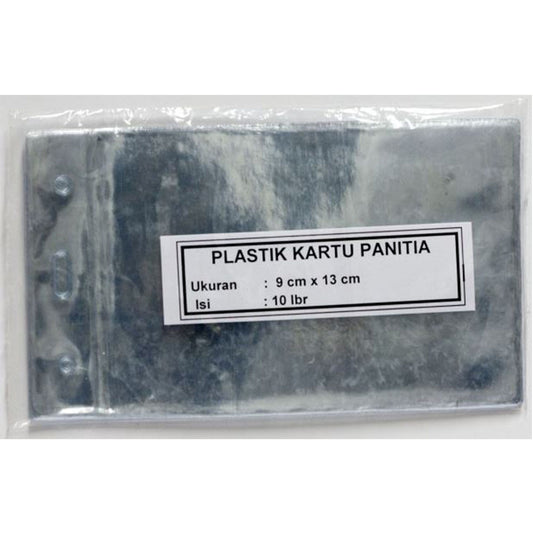 Master Plastik Kartu Panitia 9x13cm /10