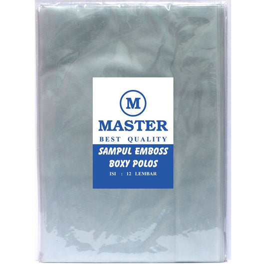 Master Sampul Emboss Boxy Polos /12