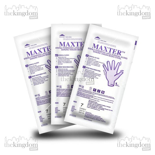 Maxter Latex Surgical Sterile PP (Powdered) /50