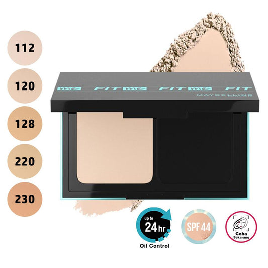 Maybelline Fit Me Matte + Poreless 24H Oil Control Powder Foundation