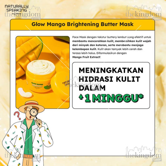 Naturally Speaking Glow Mango Brightening Butter Mask 50g