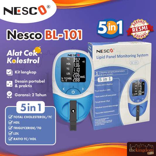 Nesco BL-101 5in1 Lipid Panel Monitoring System 