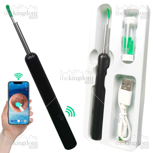 Nex NE7 Wireless Visual Earpick Otoscope Black