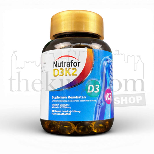 Nutrafor Vitamin D3 800IU K2 120mcg /60