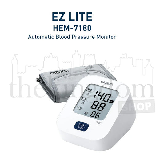 Omron HEM-7180 Blood Pressure Monitor EZ Lite Easy