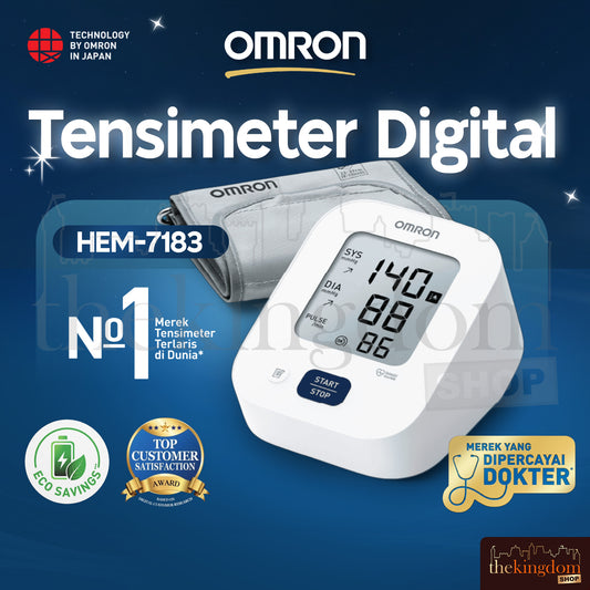Omron HEM-7183 Blood Pressure Monitor EZ Easy