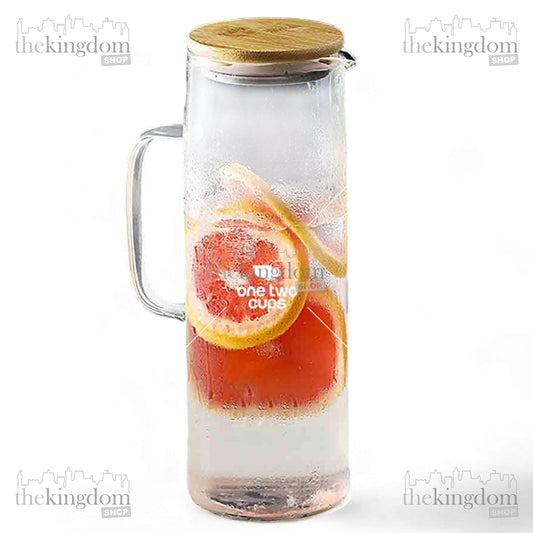 One Two Cups CW2366 Borosilicate Glass Pitcher 1200ml