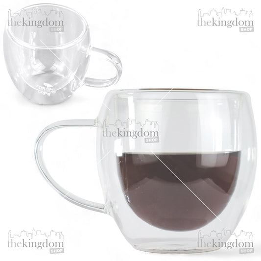 One Two Cups Double Wall Glass Cup 160ml