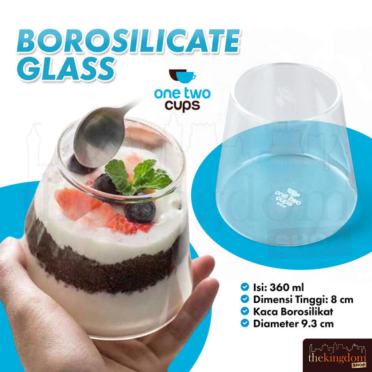 One Two Cups KT010 Borosilicate Glass 360ml