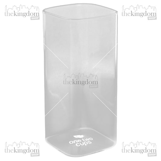 One Two Cups LT5 Gelas Kaca Kotak Borosilicate 470ml