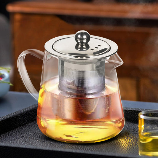 One Two Cups TP760 Glass Teapot w/ Filter 450ml