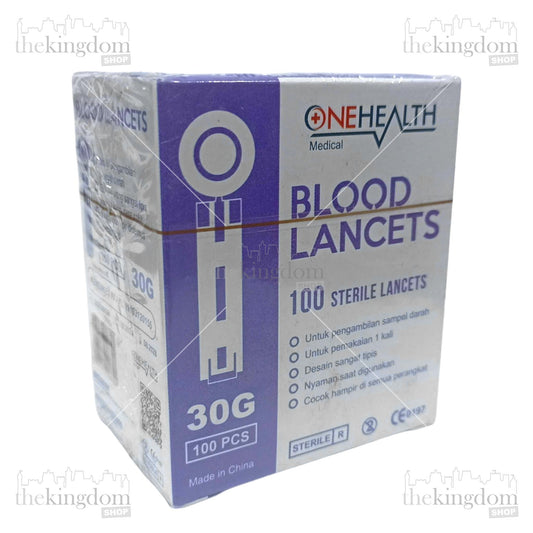 Onehealth Blood Lancets 30G /100