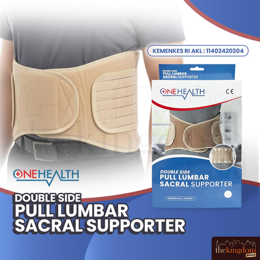 Onehealth Double Side Pull Lumbar Sacral Supporter
