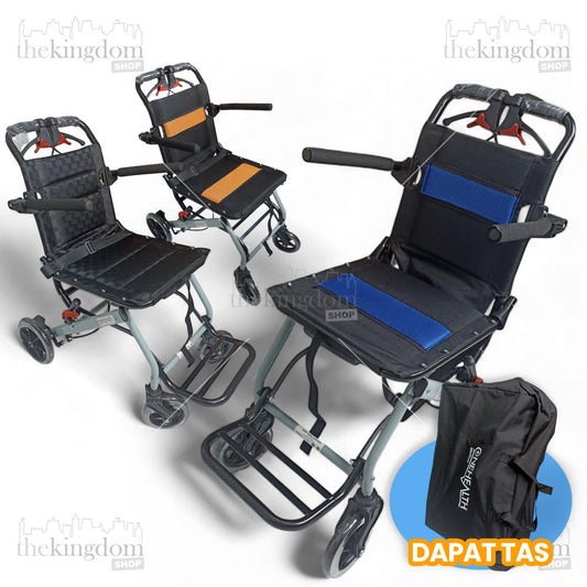 Onehealth DY800 Travel Wheelchair w/ Handle