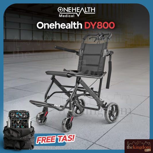 Onehealth DY800 Travel Wheelchair with Handle