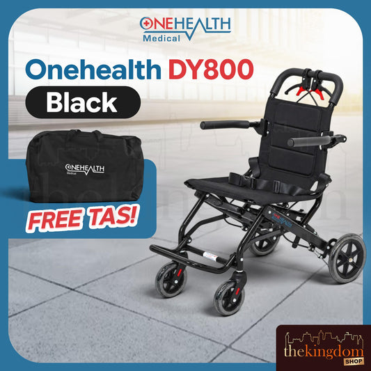 Onehealth DY800 Travel Wheelchair with Handle