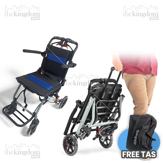 Onehealth DY800 Travel Wheelchair with Handle