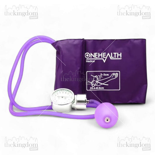 Onehealth HS-20D Aneroid Sphygmomanometer Nylon Cuff with D-Ring