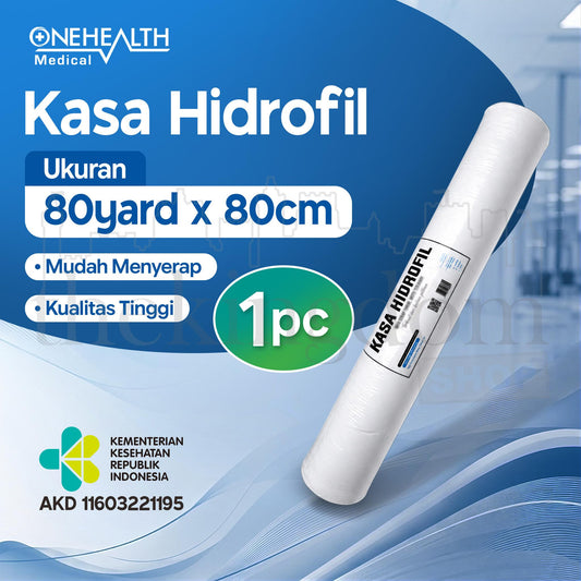 Onehealth Kasa Hidrofil 80cm x 40yard 80yard 100yard