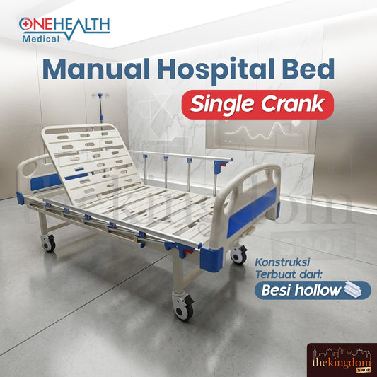 Onehealth Manual Hospital Bed Single Crank