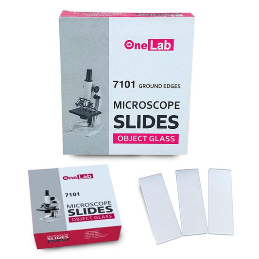 Onemed Onelab 7101 Microscope Slides Object Glass /72