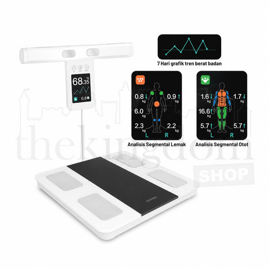 Onemed 858 Timbangan Digital Bluetooth White