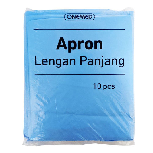 Onemed Apron Lengan Panjang Blue /10