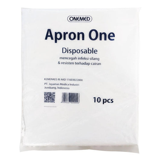 Onemed Apron One Disposable White /10